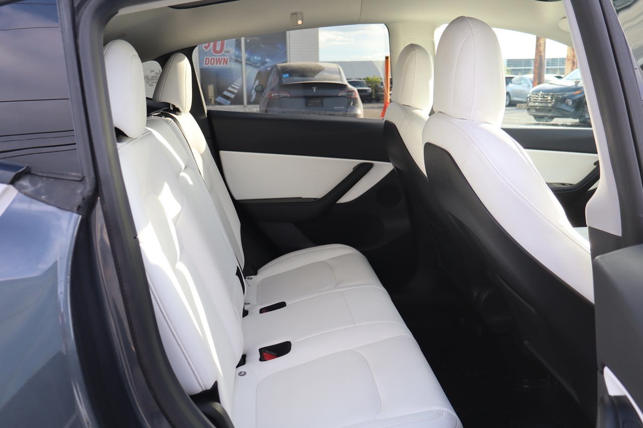 2021 Tesla Model Y Performance   Dual Motor   No Accident   White Int Photo