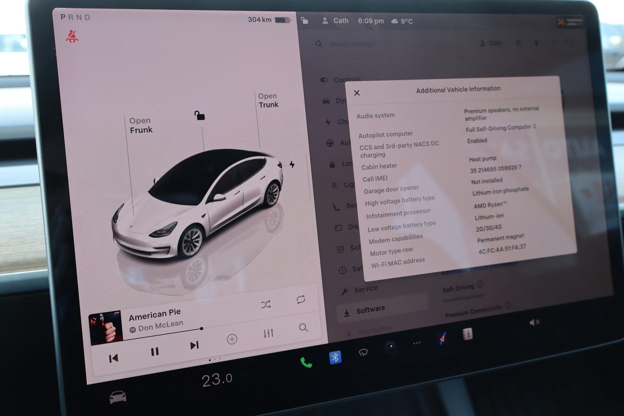 2022 Tesla Model 3 Standard Range Plus   No Accident   Clean Carfax Photo
