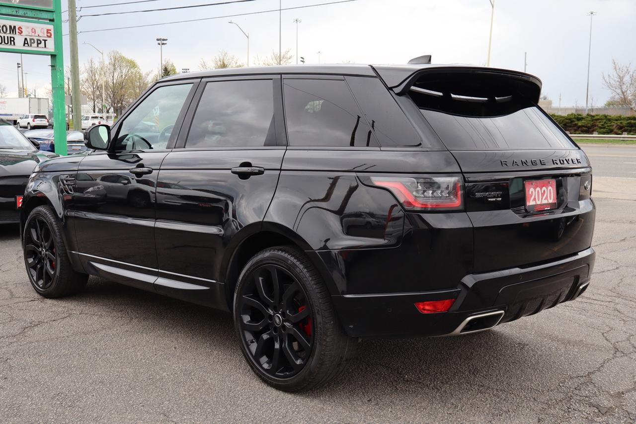 2020 Land Rover Range Rover Sport P525 HSE   No Accident   Red Interior   V8   Clean Photo