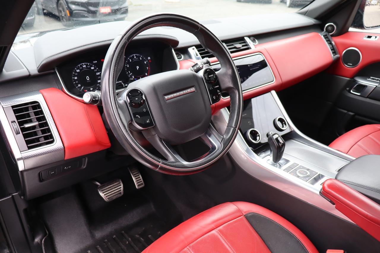 2020 Land Rover Range Rover Sport P525 HSE   No Accident   Red Interior   V8   Clean Photo