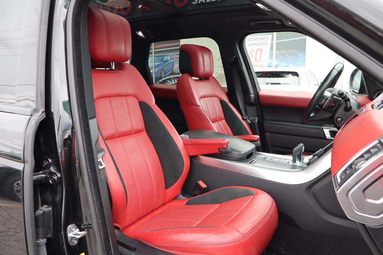 2020 Land Rover Range Rover Sport P525 HSE   No Accident   Red Interior   V8   Clean Photo