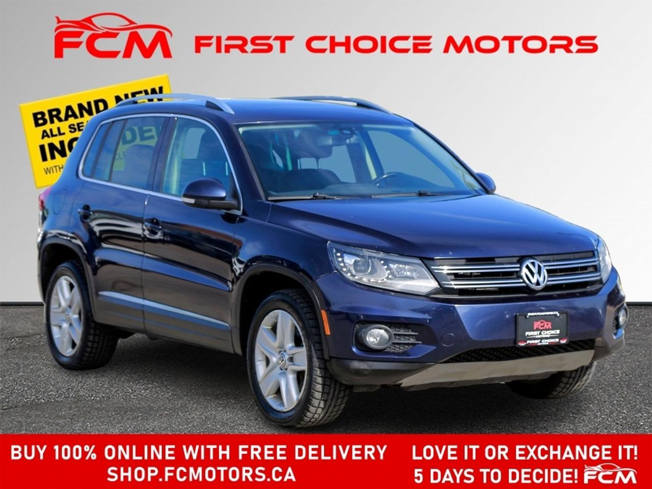 2016 Volkswagen Tiguan COMFORTLINE ~AUTOMATIC, FULLY CERTIFIED WITH WARRA Photo