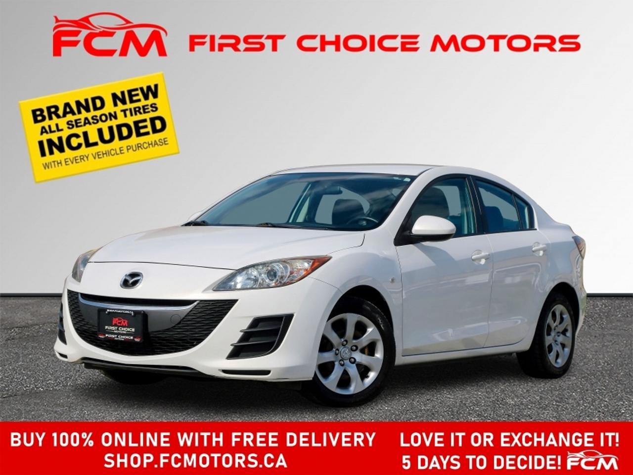 2010 Mazda MAZDA3 GX ~MANUAL, FULLY CERTIFIED WITH WARRANTY!!!!~ Photo0