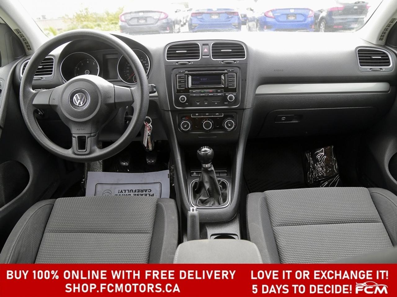 2013 Volkswagen Golf TRENDLINE ~MANUAL, FULLY CERTIFIED WITH WARRANTY!! Photo
