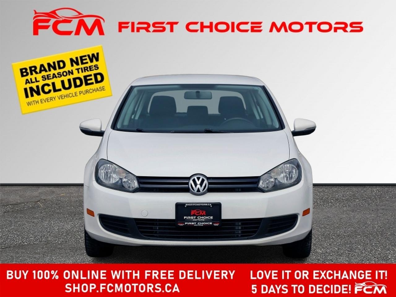 2013 Volkswagen Golf TRENDLINE ~MANUAL, FULLY CERTIFIED WITH WARRANTY!! Photo