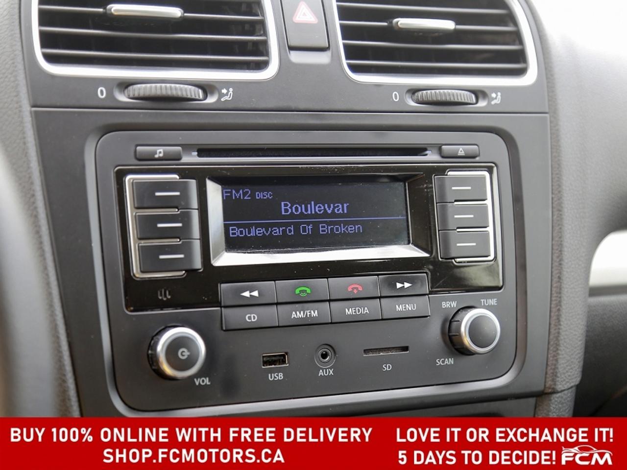 2013 Volkswagen Golf TRENDLINE ~MANUAL, FULLY CERTIFIED WITH WARRANTY!! Photo