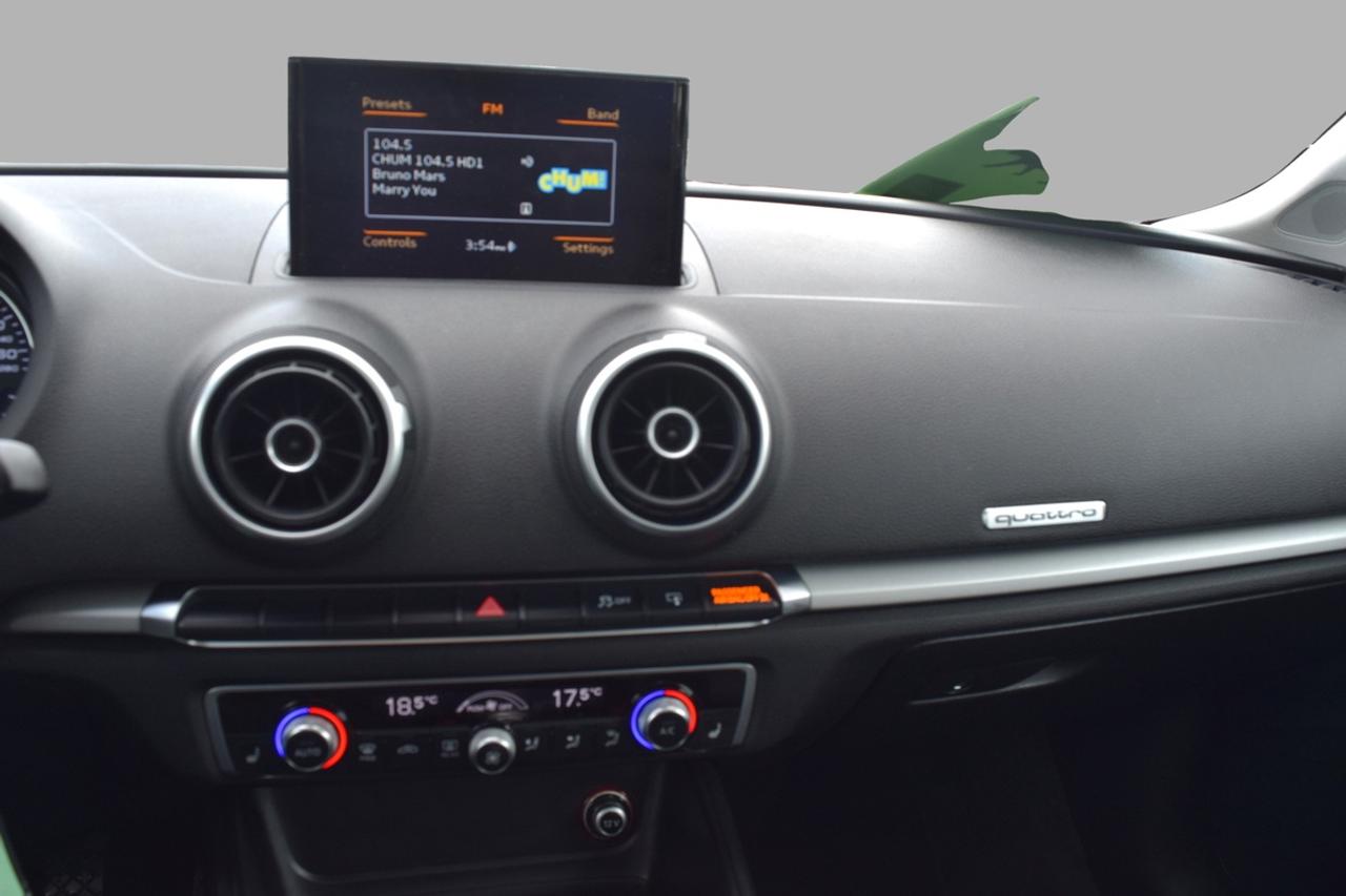 2016 Audi A3 Komfort AWD Panoramic Sunroof Photo