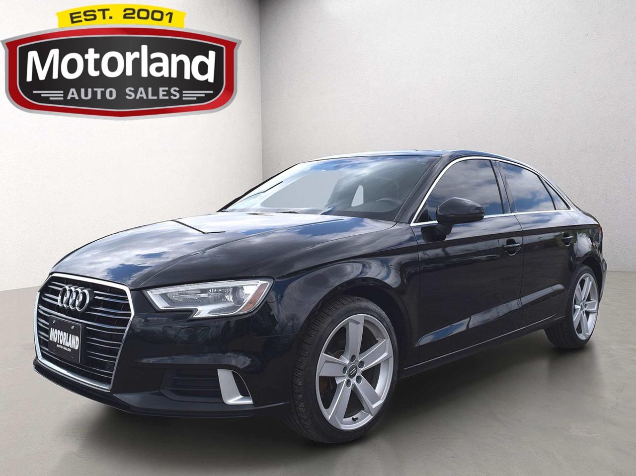 2018 Audi A3 Premium Leather Sunroof Photo0