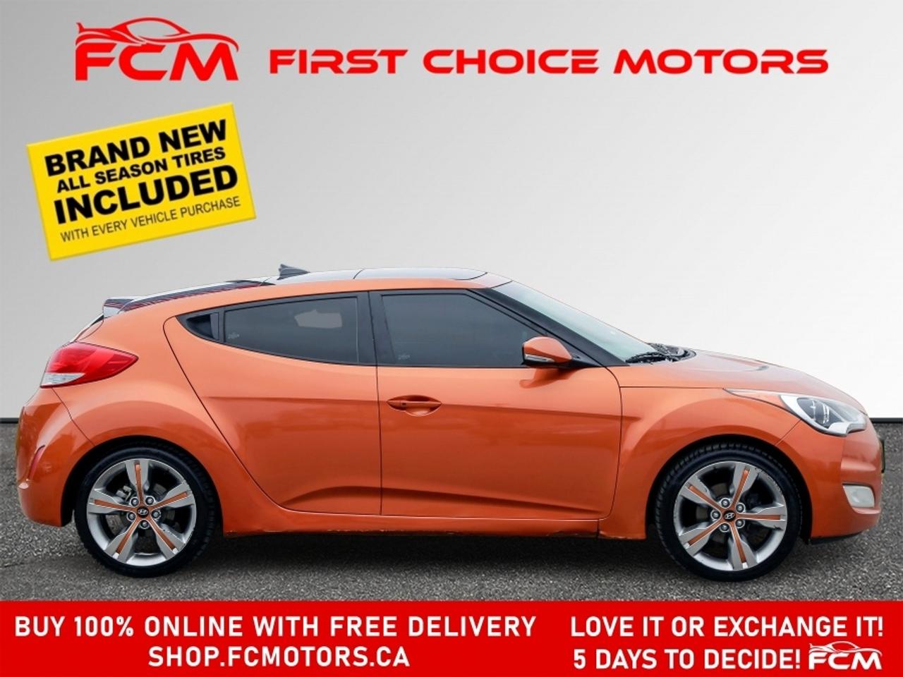 2014 Hyundai Veloster TECH ~MANUAL, FULLY CERTIFIED WITH WARRANTY!!!!~ Photo