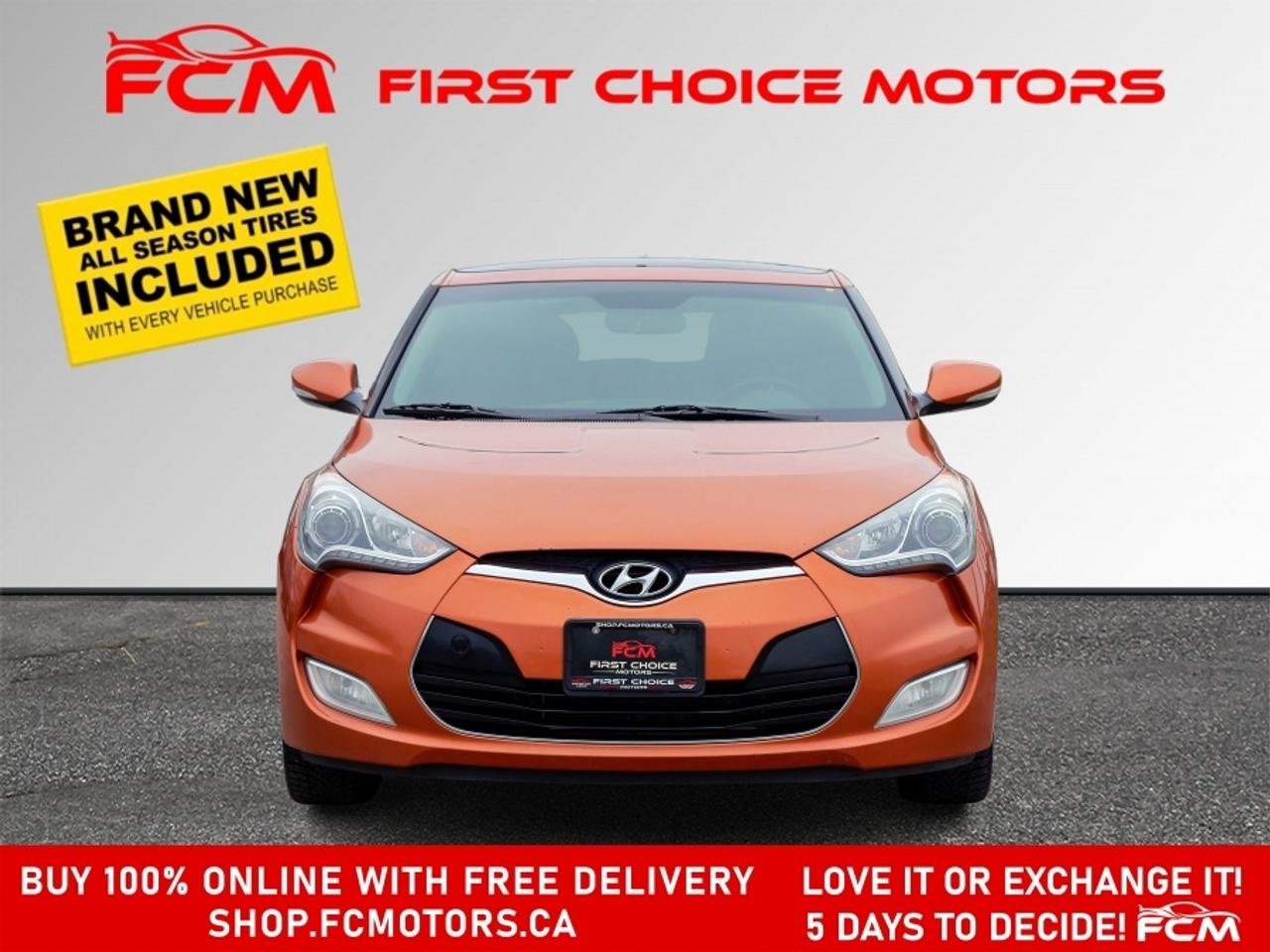 2014 Hyundai Veloster TECH ~MANUAL, FULLY CERTIFIED WITH WARRANTY!!!!~ Photo