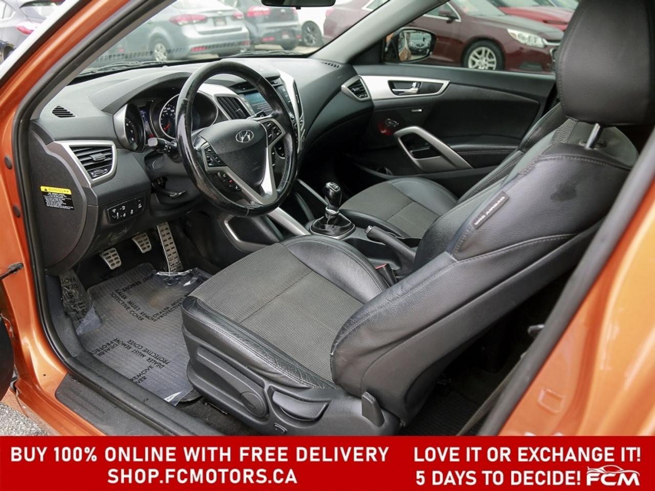 2014 Hyundai Veloster TECH ~MANUAL, FULLY CERTIFIED WITH WARRANTY!!!!~ Photo