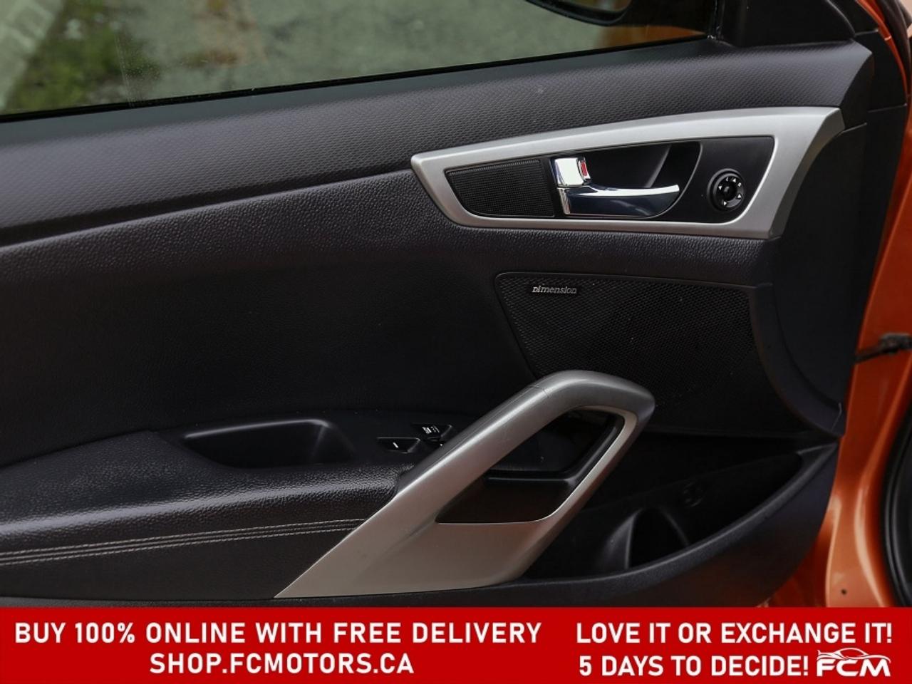 2014 Hyundai Veloster TECH ~MANUAL, FULLY CERTIFIED WITH WARRANTY!!!!~ Photo