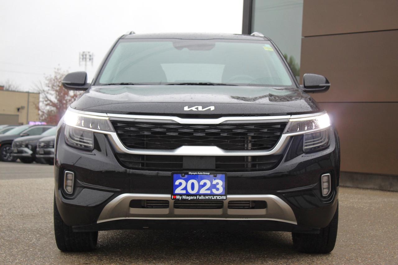 2023 Kia Seltos SX Turbo/ LEATHER/ HEATED/COOLED SEATS/ POWER SEAT Photo