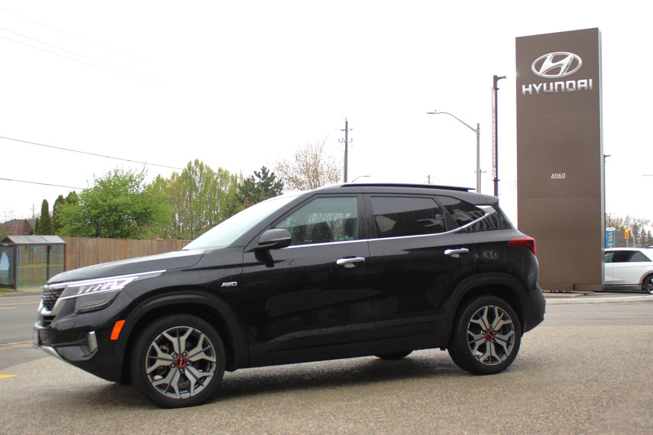 2023 Kia Seltos SX Turbo/ LEATHER/ HEATED/COOLED SEATS/ POWER SEAT Photo2