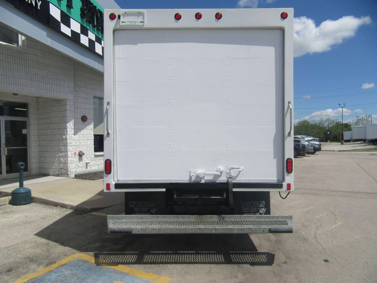 2025 Ford Super Duty E-450 DRW GAS 16FT HIGH BOX CUBE VAN WITH ROLL OUT RAMP Photo