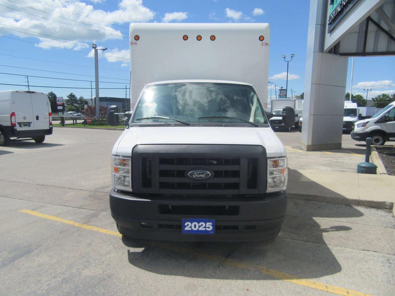 2025 Ford Super Duty E-450 DRW GAS 16FT HIGH BOX CUBE VAN WITH ROLL OUT RAMP Photo