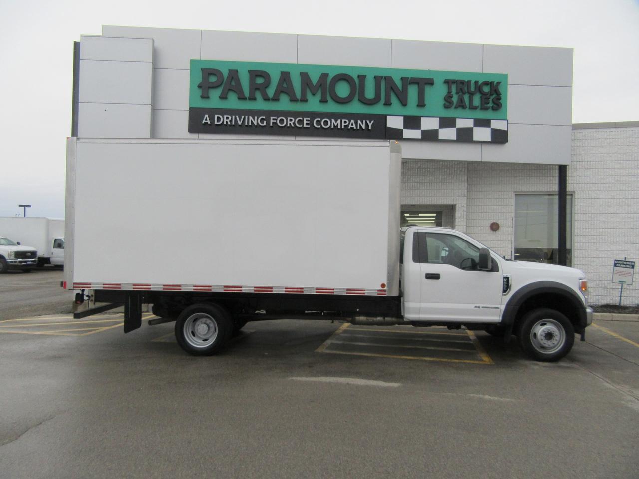 2022 Ford F-550 DIESEL 16FT BOX ROLLOUT RAMP Photo