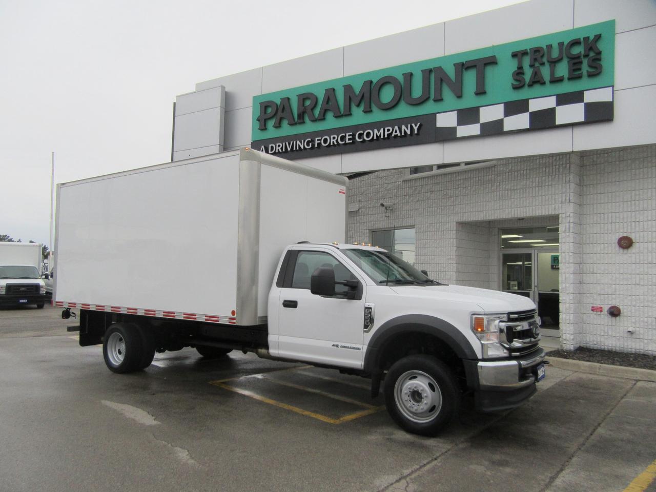 2022 Ford F-550 DIESEL 16FT BOX ROLLOUT RAMP Photo