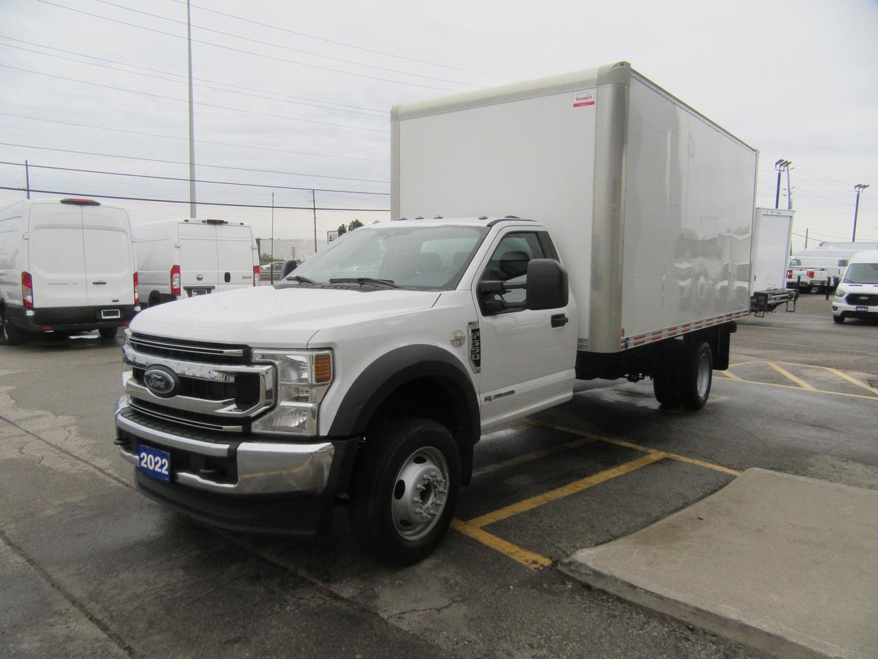 2022 Ford F-550 DIESEL 16FT BOX ROLLOUT RAMP Photo