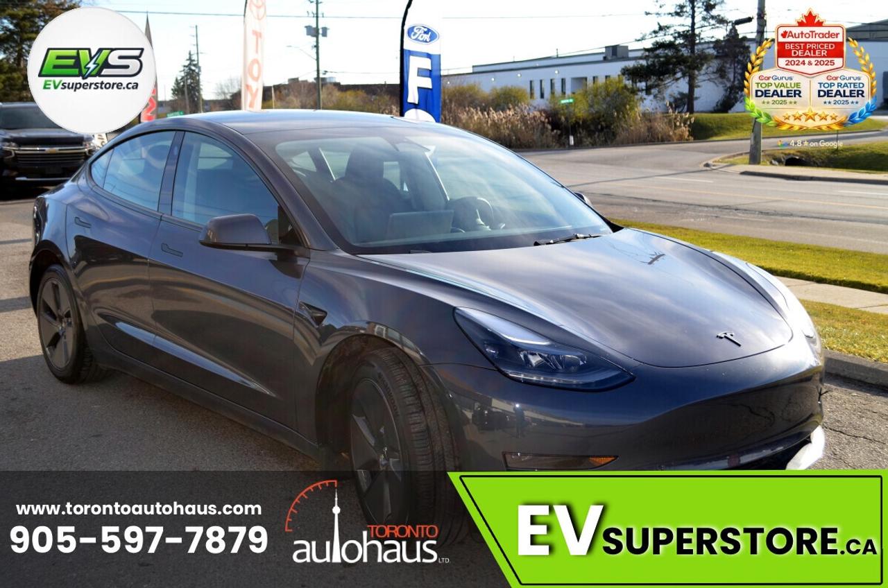 2023 Tesla Model 3 LFP OVER 100 TESLAS EVSUPERSTORE.CA Photo