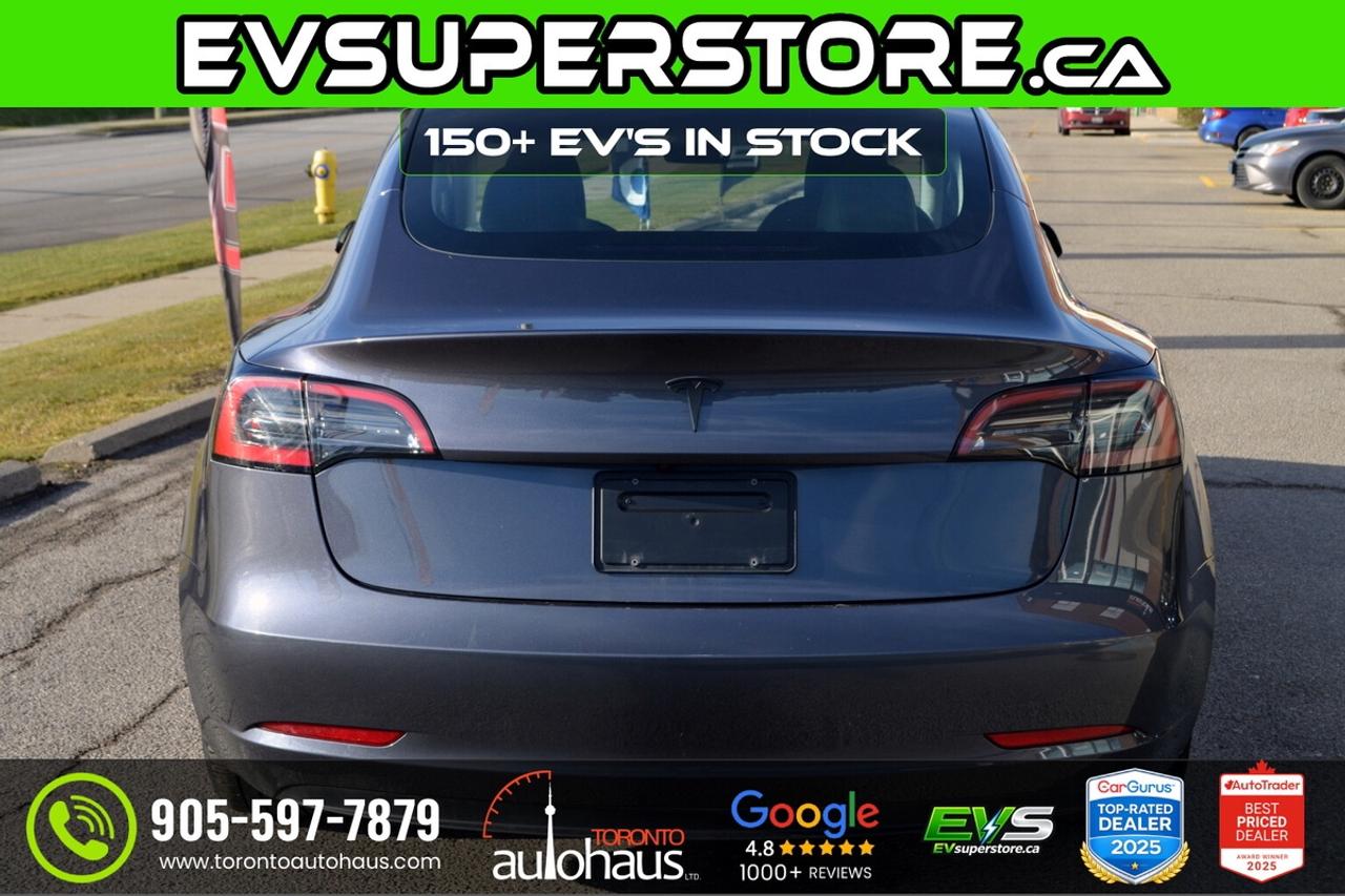 2023 Tesla Model 3 LFP OVER 100 TESLAS EVSUPERSTORE.CA Photo4