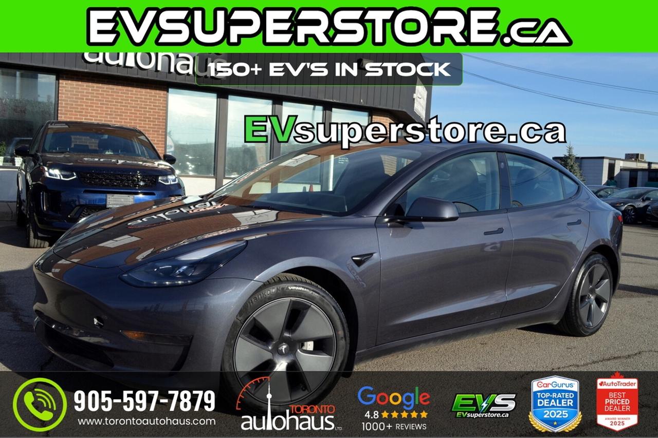 2023 Tesla Model 3 LFP OVER 100 TESLAS EVSUPERSTORE.CA Photo0
