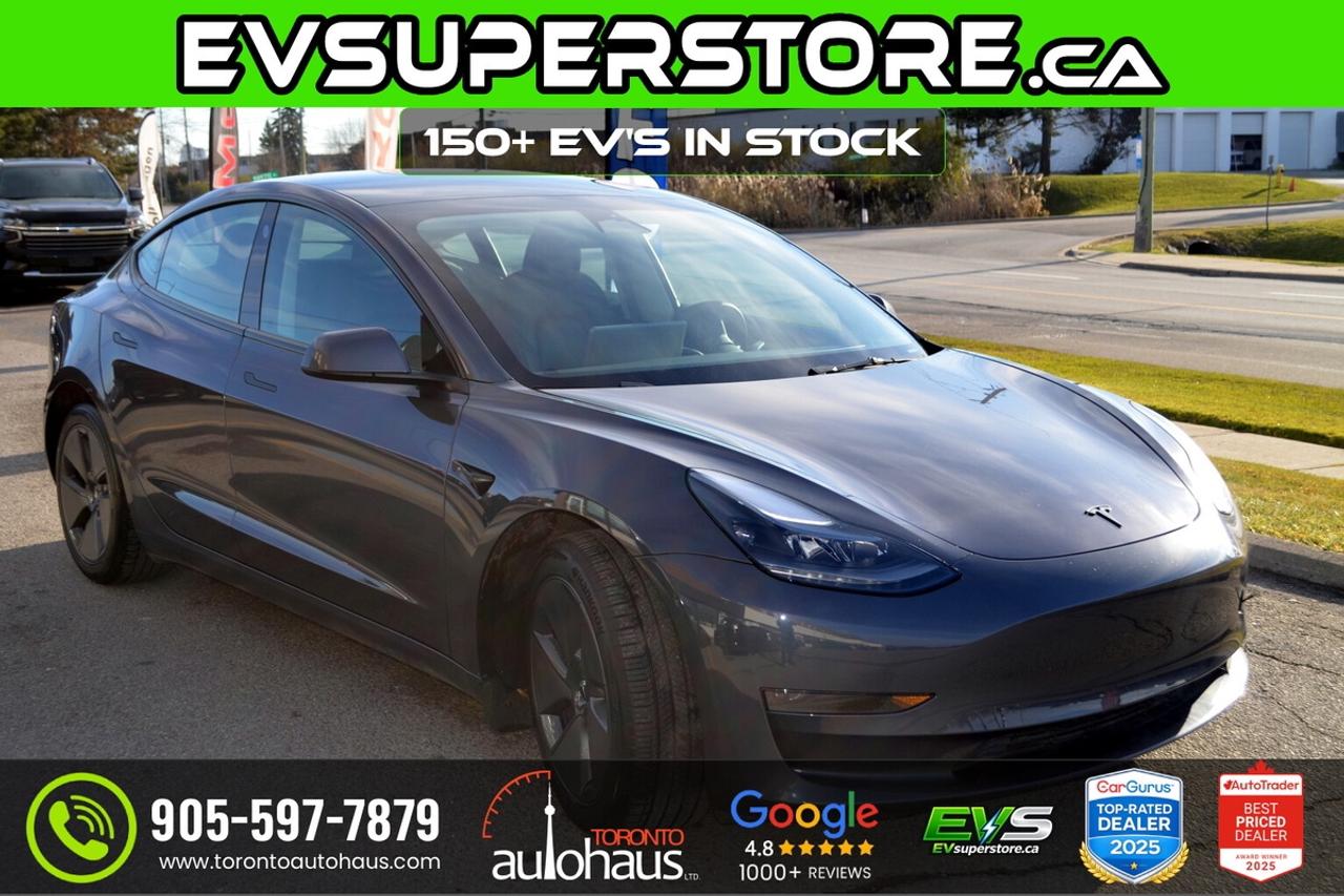 2023 Tesla Model 3 LFP OVER 100 TESLAS EVSUPERSTORE.CA Photo