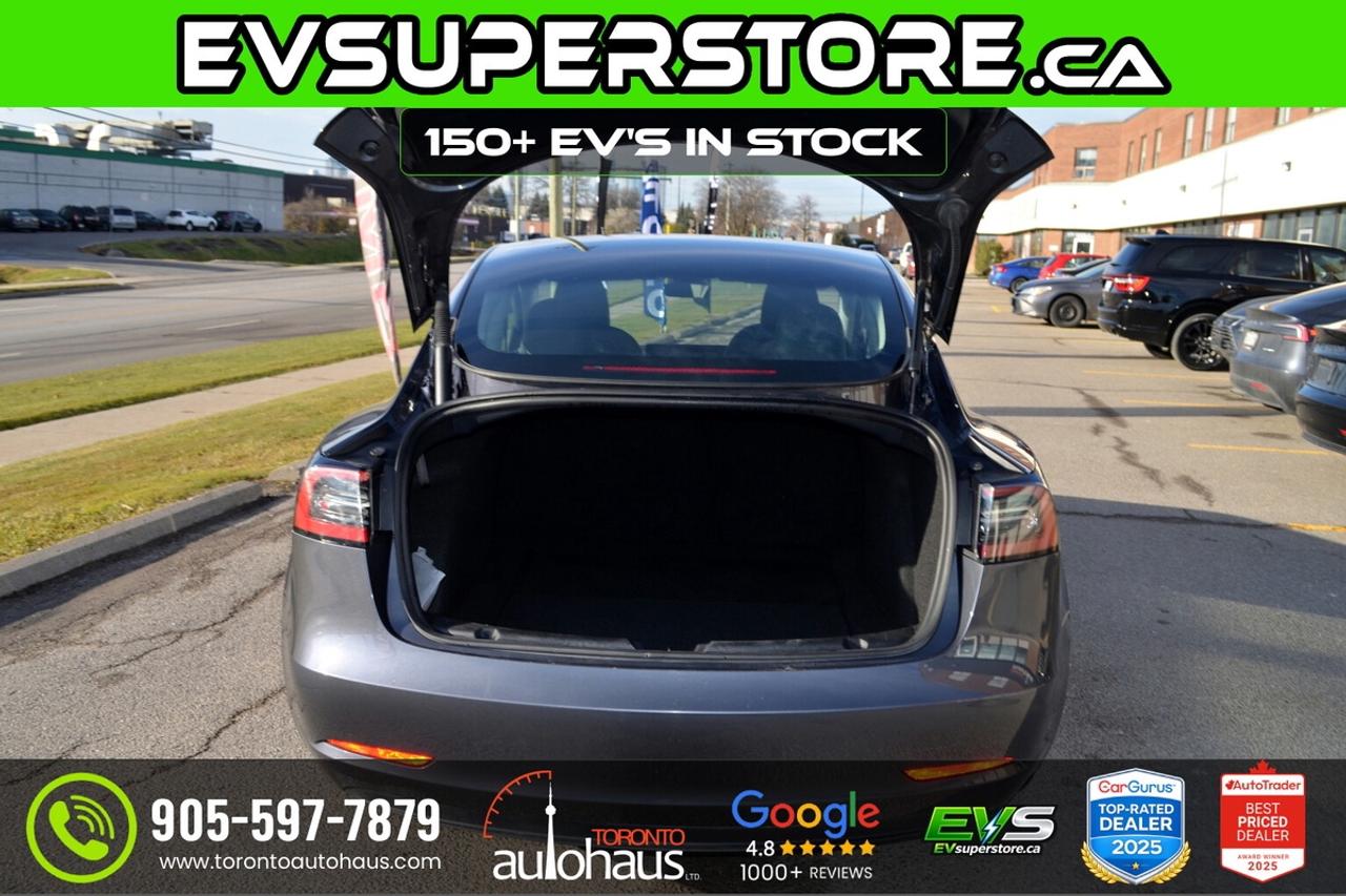 2023 Tesla Model 3 LFP OVER 100 TESLAS EVSUPERSTORE.CA Photo