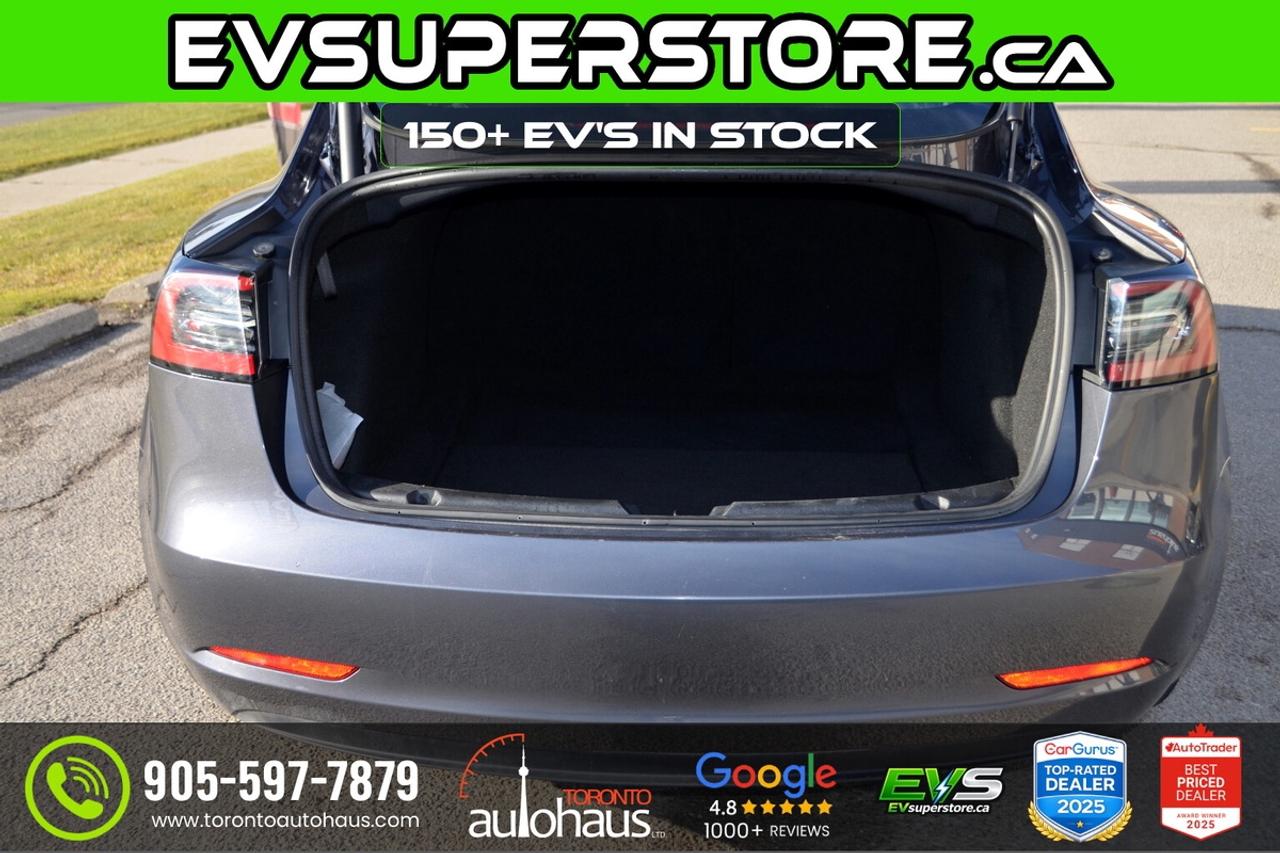 2023 Tesla Model 3 LFP OVER 100 TESLAS EVSUPERSTORE.CA Photo