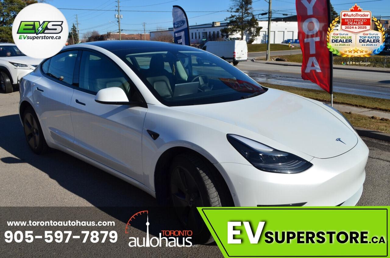 2021 Tesla Model 3 SR+ I OVER 100 TESLAS EVSUPERSTORE.CA Photo