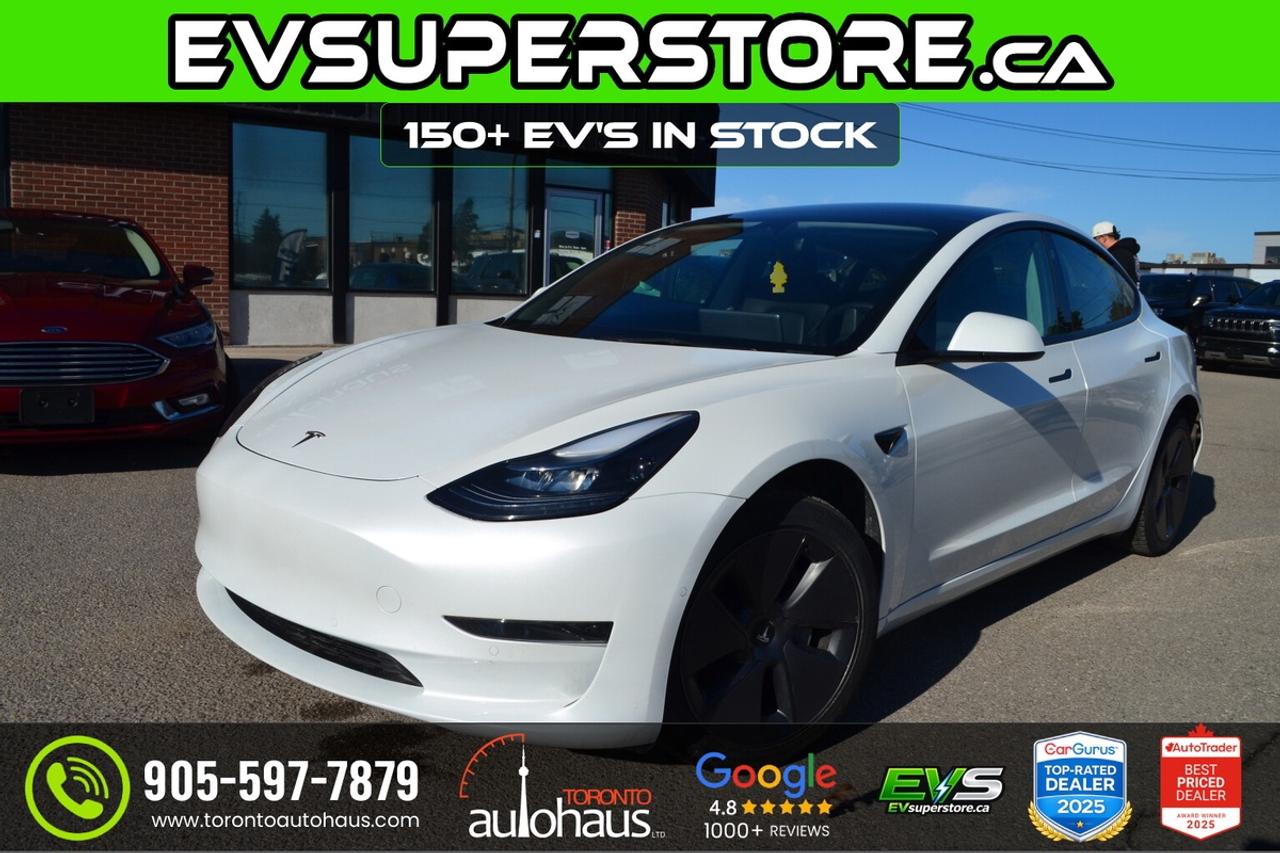 2021 Tesla Model 3 SR+ I OVER 100 TESLAS EVSUPERSTORE.CA Photo