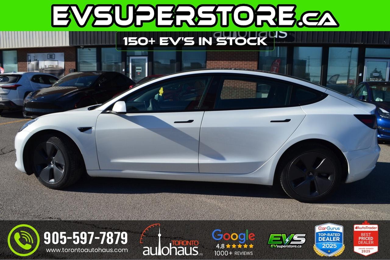2021 Tesla Model 3 SR+ I OVER 100 TESLAS EVSUPERSTORE.CA Photo