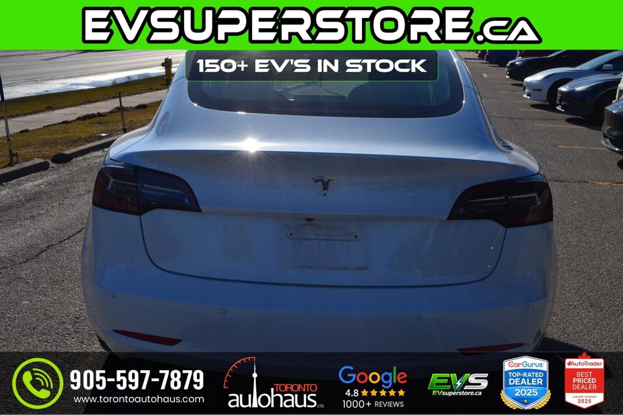 2021 Tesla Model 3 SR+ I OVER 100 TESLAS EVSUPERSTORE.CA Photo