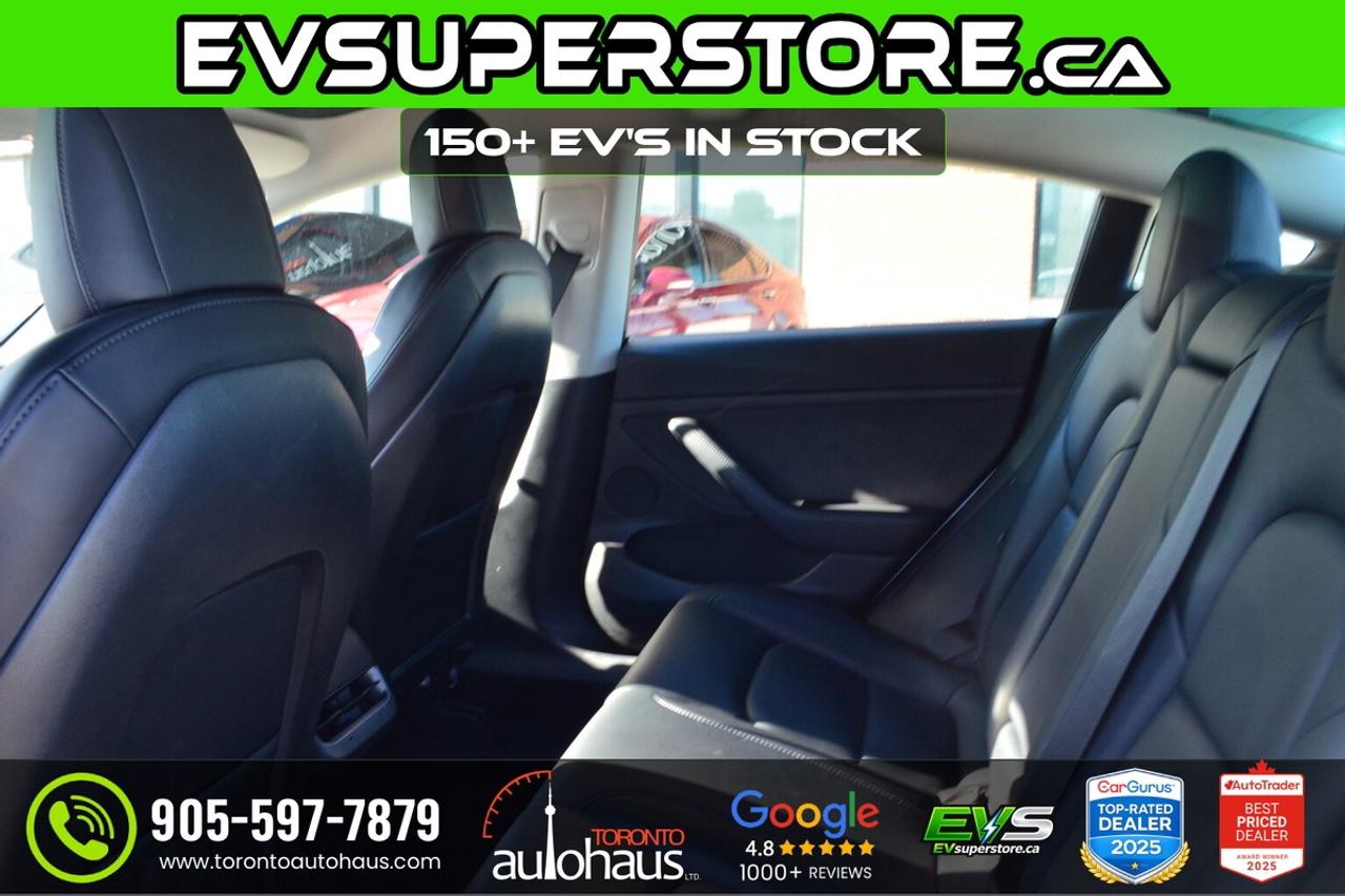 2021 Tesla Model 3 SR+ I OVER 100 TESLAS EVSUPERSTORE.CA Photo