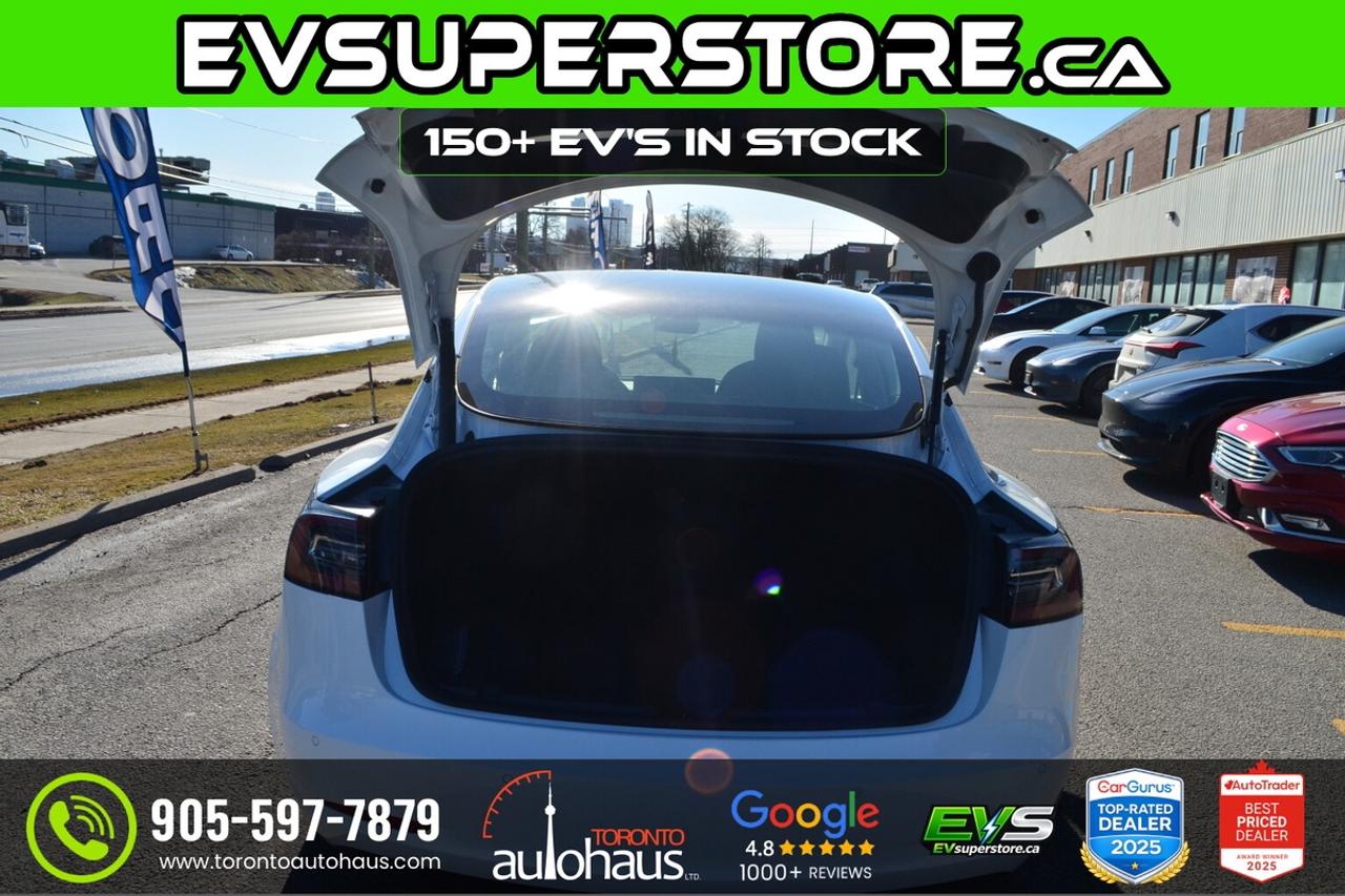 2021 Tesla Model 3 SR+ I OVER 100 TESLAS EVSUPERSTORE.CA Photo