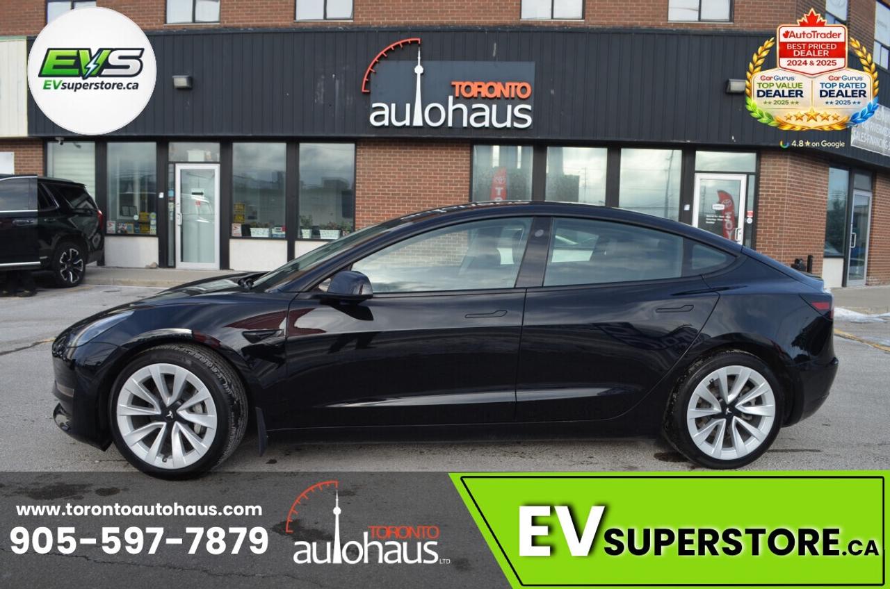 2021 Tesla Model 3 SR+I OVER 100 TESLAS AT EVSUPERSTORE.CA Photo