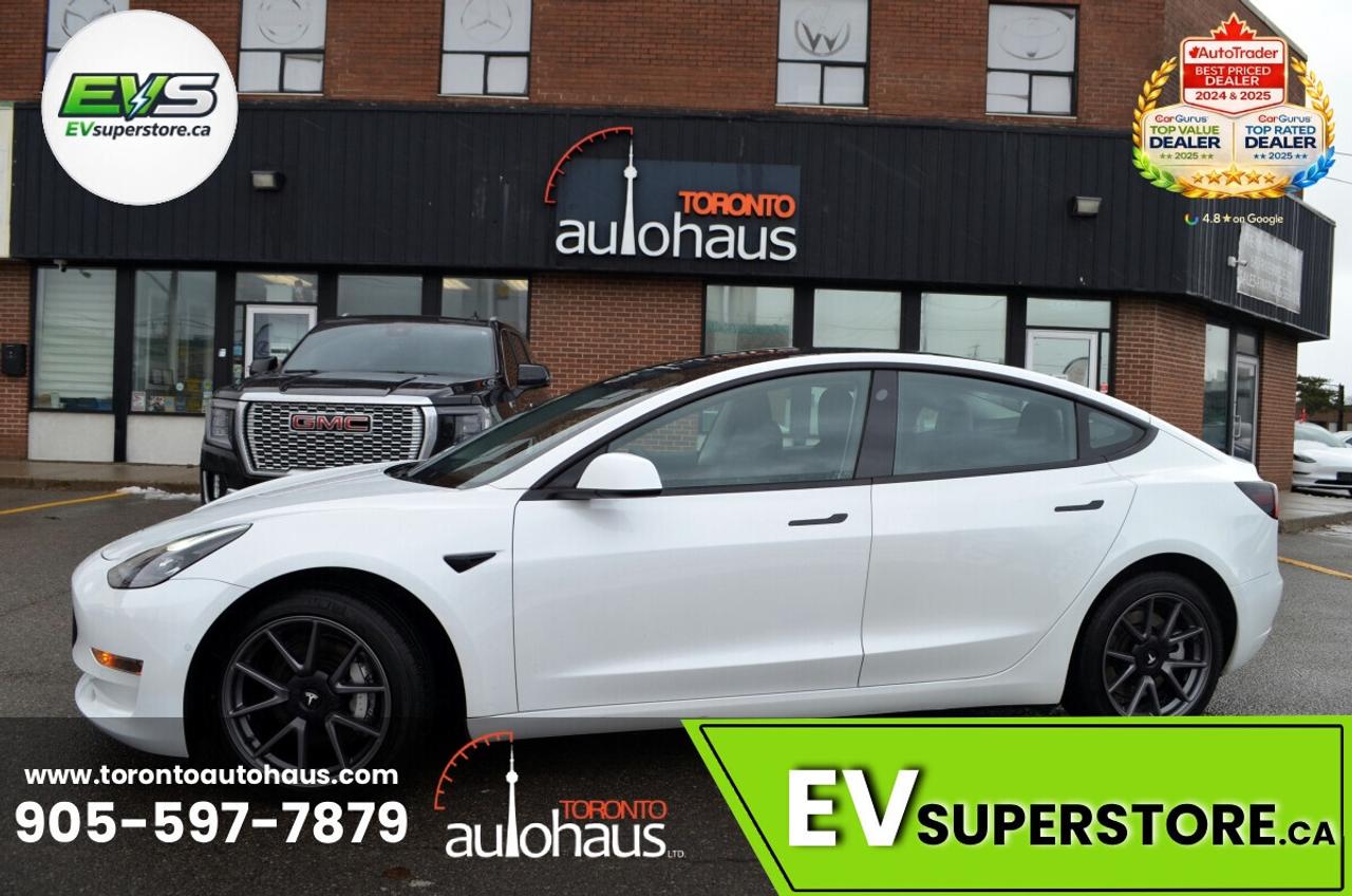 2021 Tesla Model 3 SR+ I OVER 100 TESLAS EVSUPERSTORE.CA Photo
