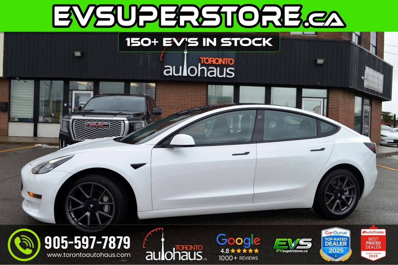 2021 Tesla Model 3 SR+ I OVER 100 TESLAS EVSUPERSTORE.CA Photo