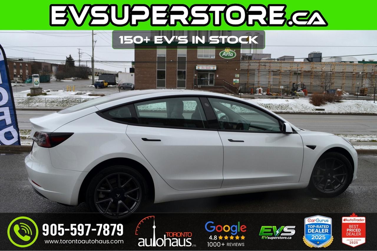 2021 Tesla Model 3 SR+ I OVER 100 TESLAS EVSUPERSTORE.CA Photo