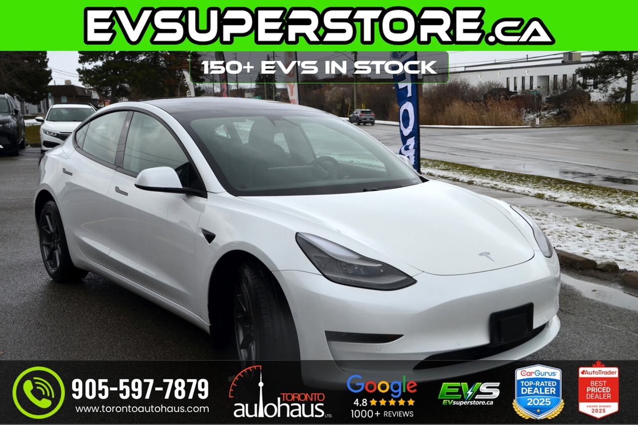 2021 Tesla Model 3 SR+ I OVER 100 TESLAS EVSUPERSTORE.CA Photo