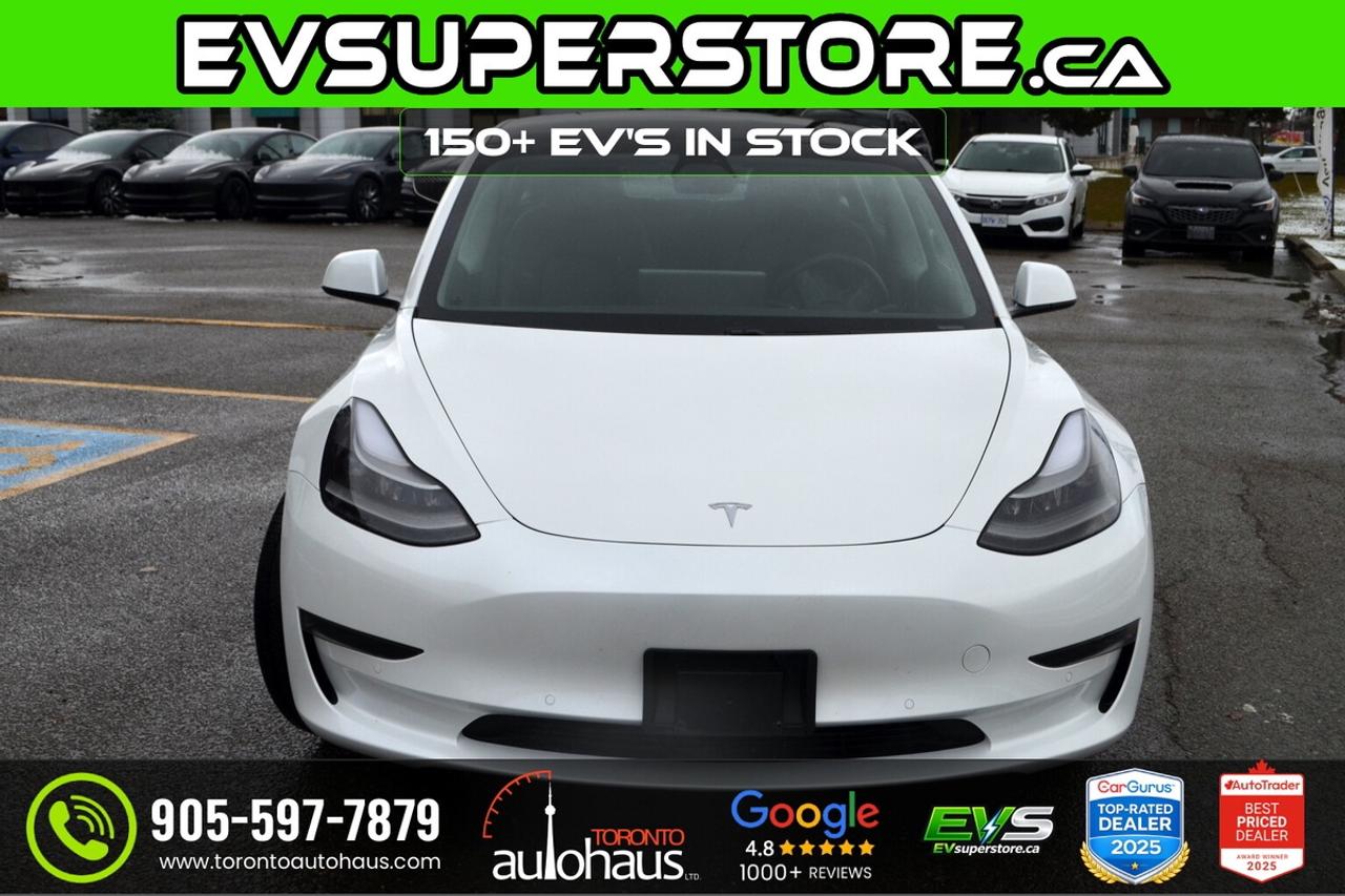 2021 Tesla Model 3 SR+ I OVER 100 TESLAS EVSUPERSTORE.CA Photo
