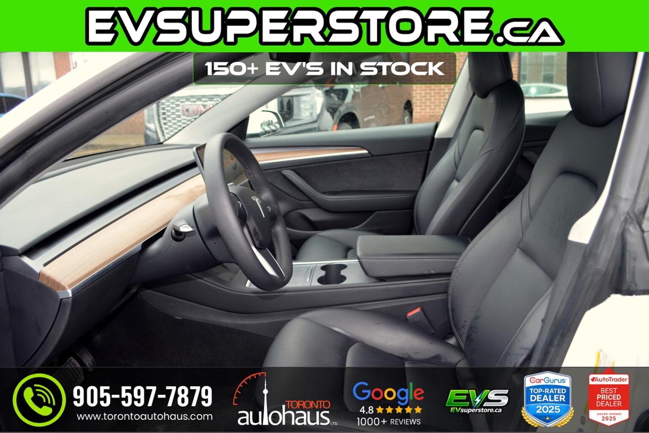 2021 Tesla Model 3 SR+ I OVER 100 TESLAS EVSUPERSTORE.CA Photo