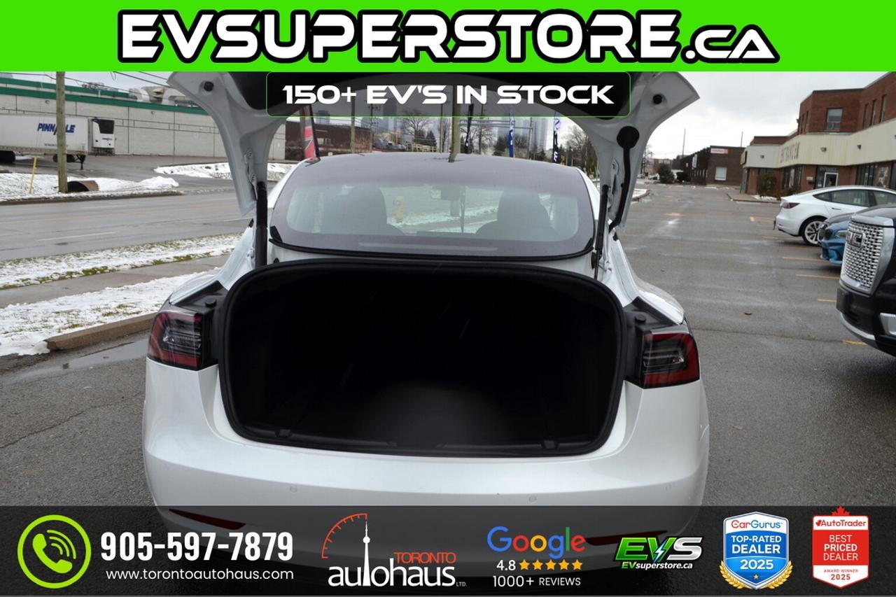 2021 Tesla Model 3 SR+ I OVER 100 TESLAS EVSUPERSTORE.CA Photo