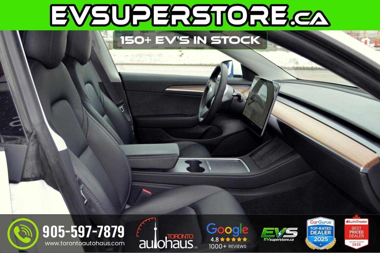 2021 Tesla Model 3 SR+ I OVER 100 TESLAS EVSUPERSTORE.CA Photo