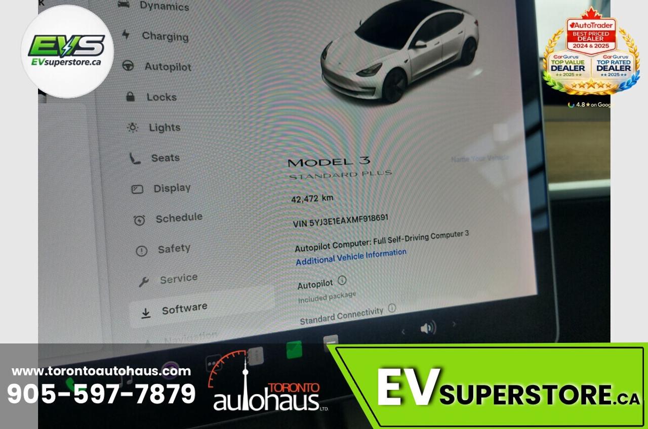 2021 Tesla Model 3 OVER 150 EV'S I EVSUPERSTORE.CA Photo