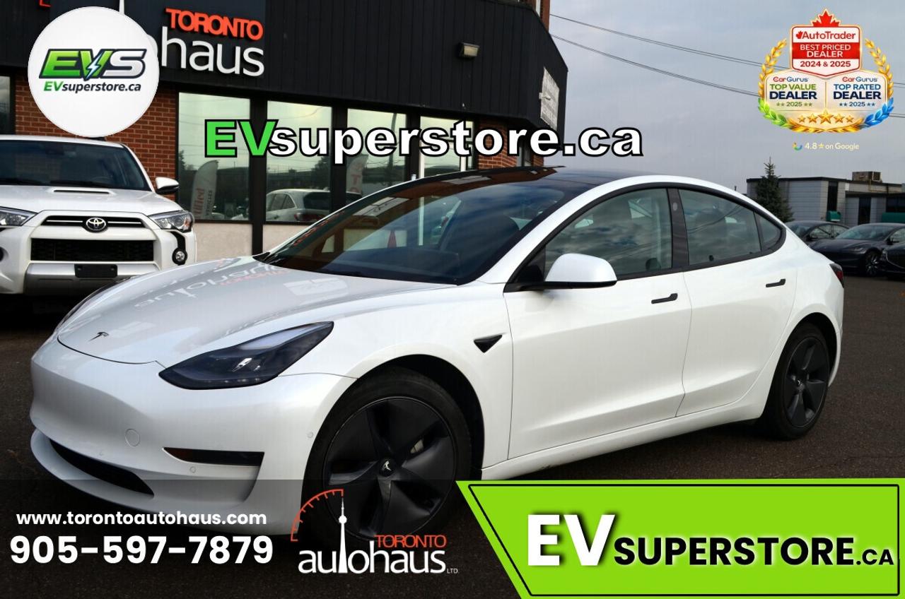 2022 Tesla Model 3 LFP I OVER 100 TESLAS I EVSUPERSTORE.CA Photo