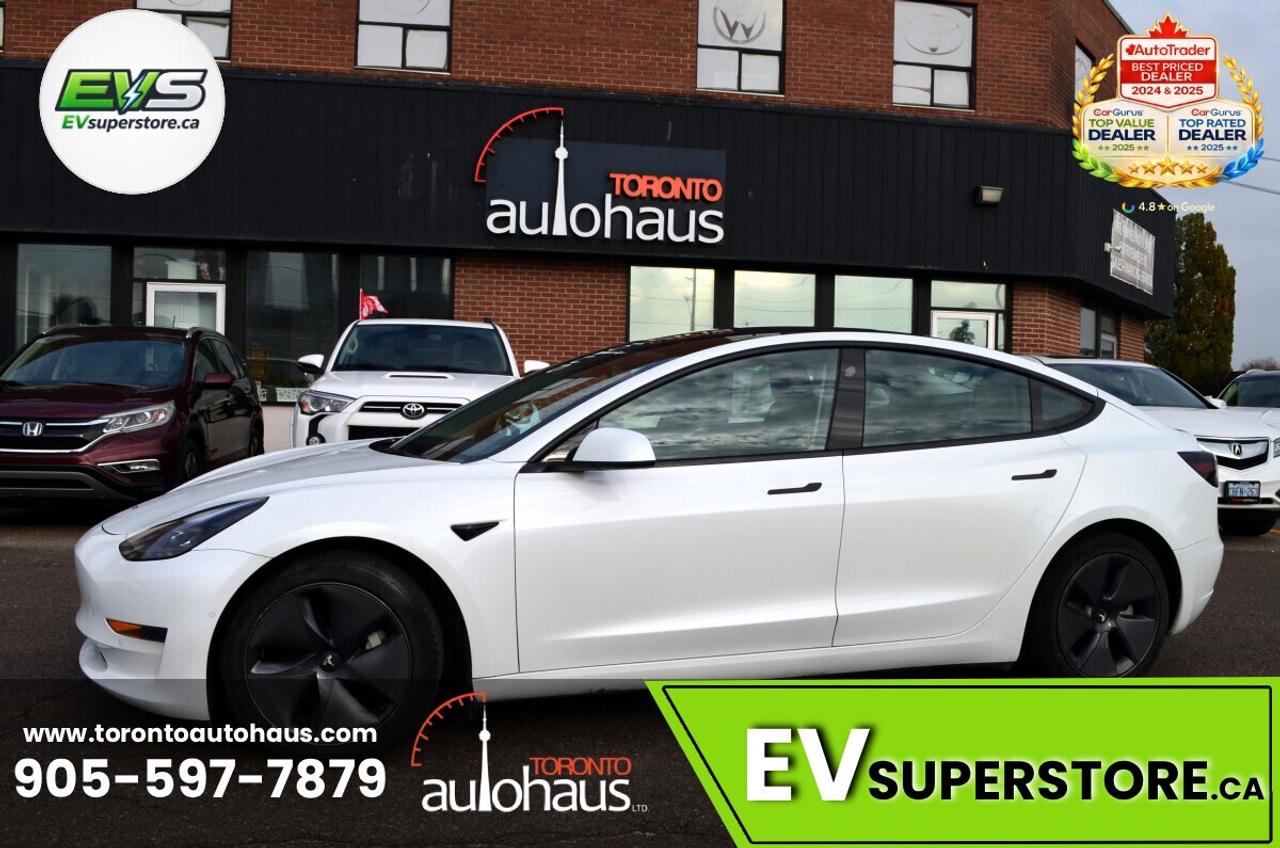 2022 Tesla Model 3 LFP I OVER 100 TESLAS I EVSUPERSTORE.CA Photo
