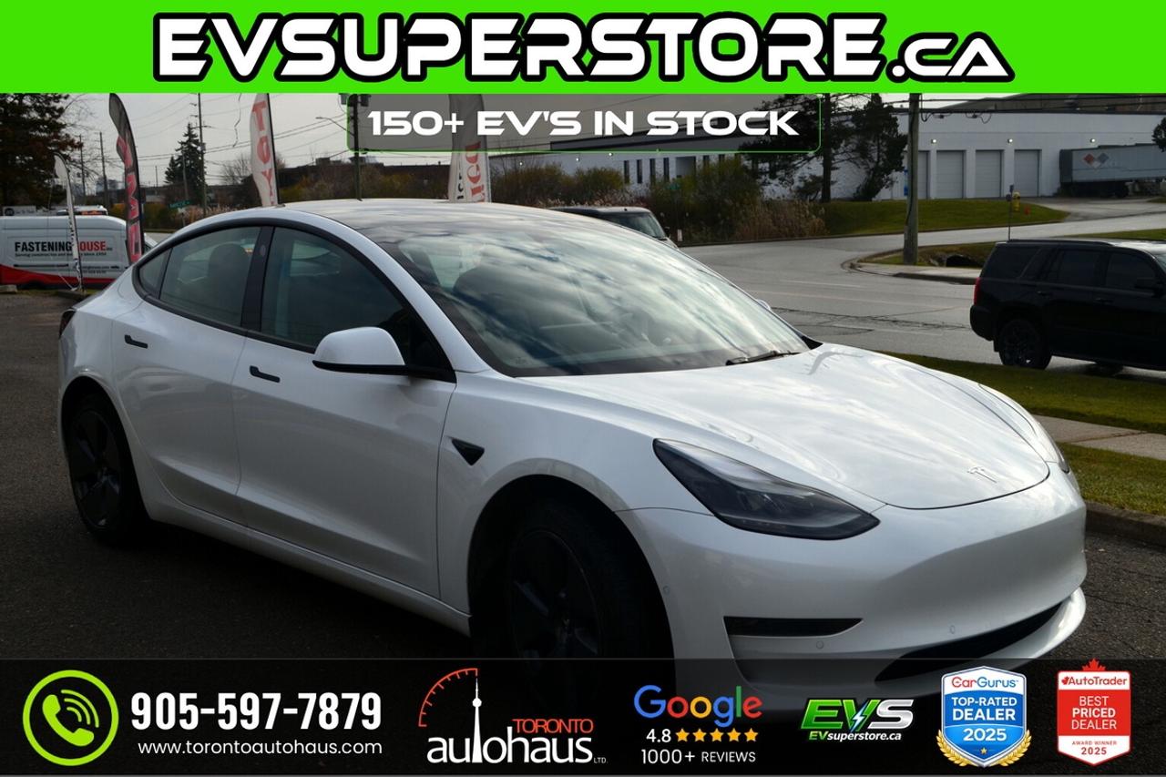2022 Tesla Model 3 LFP I OVER 100 TESLAS I EVSUPERSTORE.CA Photo