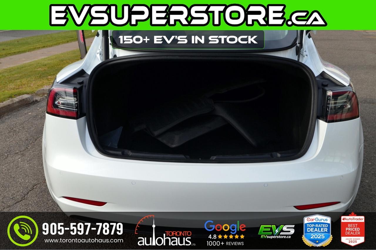 2022 Tesla Model 3 LFP I OVER 100 TESLAS I EVSUPERSTORE.CA Photo