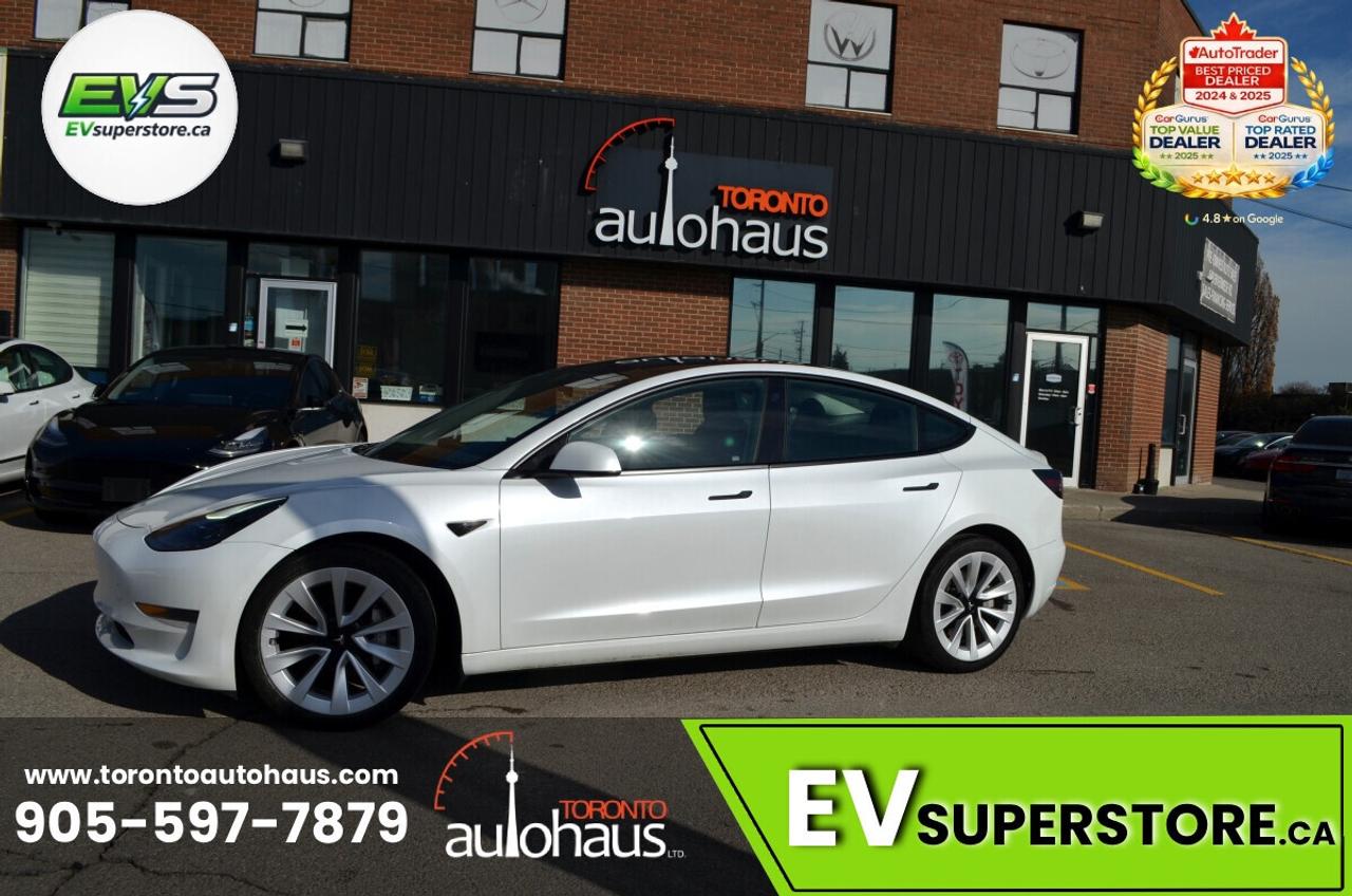 2021 Tesla Model 3 SR+ I OVER 100 TESLAS EVSUPERSTORE.CA Photo